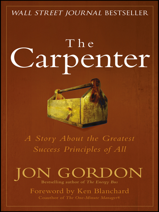 Title details for The Carpenter by Jon Gordon - Wait list